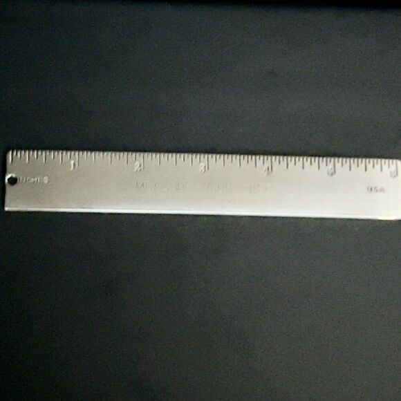 Tiffany & Co Estate Ruler 6" Sterling Silver TIF632 - Picture 2 of 4